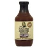 G Hughes BBQ Sauce SugarFree Maple Brown