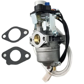 Huayi Carburetor Carb 83.130000.01 Compatible with Champion GEN CARB 3100, 3500 WATT GENERATORS Manual Choke w/Throttle Stepper