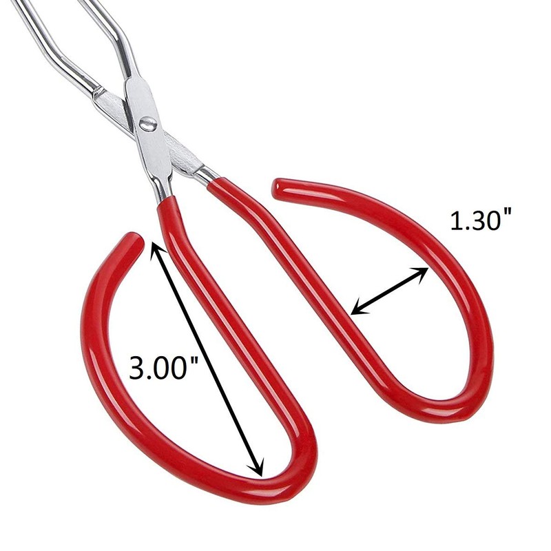 Scissor Tongs for Cooking Heavy Duty Stainless Steel with Comfortable