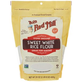 Bob's Red Mill Sweet White Rice Flour, 24-ounce (Pack of 3)