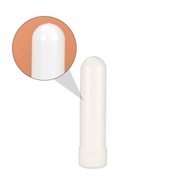 LALAFINA 5pcs White Essential Oil Aromatherapy Tubes Refillable for Freshness and Relaxation Wicks Included for Optimal Scent Absorption