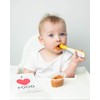 Mummy Cooks ThermoSpoon - Digital Baby Spoon Thermometer (Yellow)