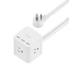 Belkin 6-Outlet Power Cube w/ 3 AC Outlets, 3 USB-A