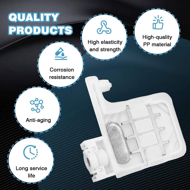 atsuch 8pcs Eco Solvent Printer Ink Damper Compatible with Dx4
