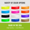 100 WristCo Caribbean Blue Tyvek Wristbands for Events - Comfortable
