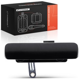 A-Premium Front Right Passenger Side Exterior Door Handle Compatible with Sterling Truck Acterra 5500 2001-2007, Acterra 6500 2004-2007, Acterra 7500 2001-2007, Black