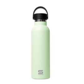 KINETICO SPAIN S.L.U. Safta Melon Thermos Flask, Water Bottle, Stainless Steel, Double Insulated, 12 Hours Hot Drink and 24 Hours Cold Drinks, 7.3 x 25 cm, 600 ml, Melon, M, Casual