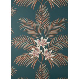 Fine Decor Bali Sage Palm Wallpaper, FD43278