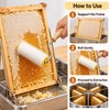 Honeycomb Uncapping Roller with Wooden Handle for Honey Extraction Preparation