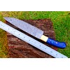 M DAMASCUS CUSTOM HANDMADE FORGED DAMASCUS STEEL CHEF KNIFE KITCHEN