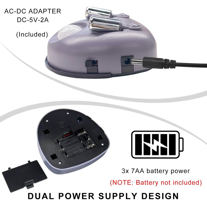ZNDAW Dual Laser Garage Parking Assist Guide, 360-Degree Adjustable Wider