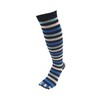 TOETOE Men's Women's Essential Knee High Cotton Toe Socks Breathable