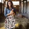 Hossmily 2 Pack Egg Apron, Egg Collecting Apron for Chicken