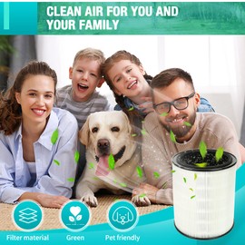 SINLJXDD 1PACK GA99 Ture HEPA Replacement Filter,Compatible with Aerus Lux Guardian Angel Air Cleaner Purifier Replacement Filter,for Aerus Guardian Angel Filter,Part#GA99.