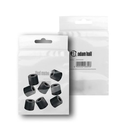 Adam Hall Hardware 4913 M8 AH - Bag of 8 Rubber Foot 38 x 33 mm
