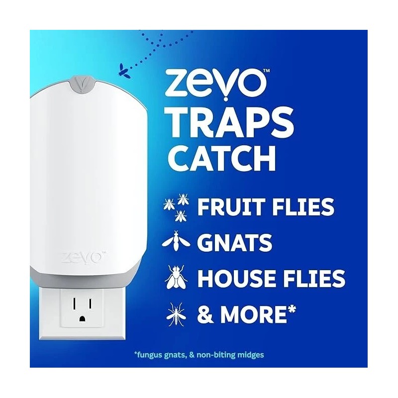 Zevo Flying Insect Trap & Cartridge