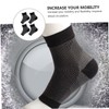 Healeved 2pairs Compression Ankle Sleeves for Joint Support Breathable Plantar