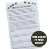 Matted Fur Release Forms for Dog Grooming Salons (Pad of
