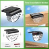 Melunar 16 Pack Solar Deck Lights Outdoor, Solar Step Lights