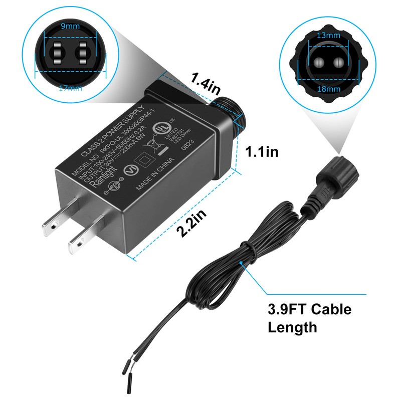 inShareplus 30V 0.2A Class 2 Power Supply, 6W Class 2