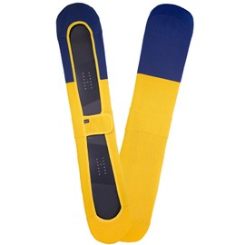 [Sketch] Snowboard Sole Cover, Knit Case, Snowboard Cover, Moisture Wicking, Stretchable, Men's, Women's, Unisex, Two-tone SM: 54.2 - 60.2 inches (138 - 153 cm), ML59.1 - 64.2 inches (150 - 163 cm), 2