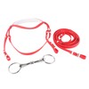 PVC Adjustable Horse Bridle Rein Harness Headstalls Removable Stainless Steel