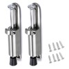 IGNPION 2 pcs Stainless Steel Kick Down Door Locks Stopper
