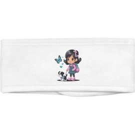 'Little Girl Walking A Puppy' Beauty Head Band/Hair Band (HB00031819)