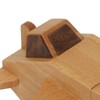Fighter Music Box Aircraft Wood Craft Musical Box Birthday Christmas