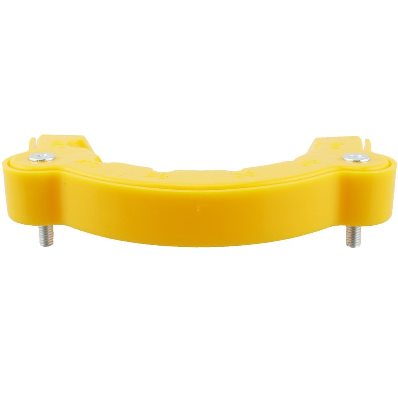 TAODAN 136x70mm Yellow Plastic Drill Sharpener Angle Grinder Grinding Bit