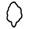 Cotton Candy Cookie Cutter with Easy to Push Design