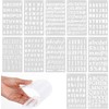 12 Pcs Alphabet & Number Letter Stencils Set – Reusable