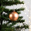 Plastic Christmas Baubles Pink/Mint - Pack of 15 Diameter 5