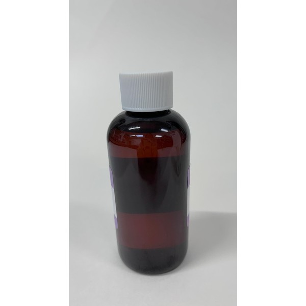 Amber 4 oz Boston Round PET Plastic Bottles, BPA-Free, with