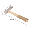 Magnetic Roofing Hammer, Multifunctional Magnet Roofing Hatchet with Wood Handle,