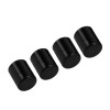 HCMOTORKU 4x Black Docking Hardware Point Covers Kit For Harley