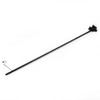 Black Portable Aluminum Alloy Folding Light Bracket Stand Outdoor Camping