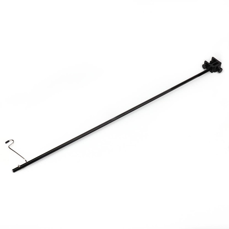 Black Portable Aluminum Alloy Folding Light Bracket Stand Outdoor Camping