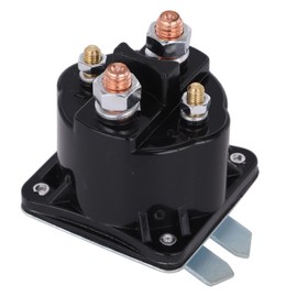 IFYKIM Dump Trailer Solenoid 12V 4 Terminal, Replacement for Intermittent Duty Solenoid Relay 100 AMP Replace Monarch Bucher SAZ4201GJ 07522 391-2-C 070009 190107 KTI Unit