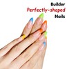 FZANEST Builder Nail Gel Hema Free 15ml, Clear Hard Builder