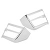 2Pcs Motorcycle Front Speaker Grille Accent Cover Trim Replacement for