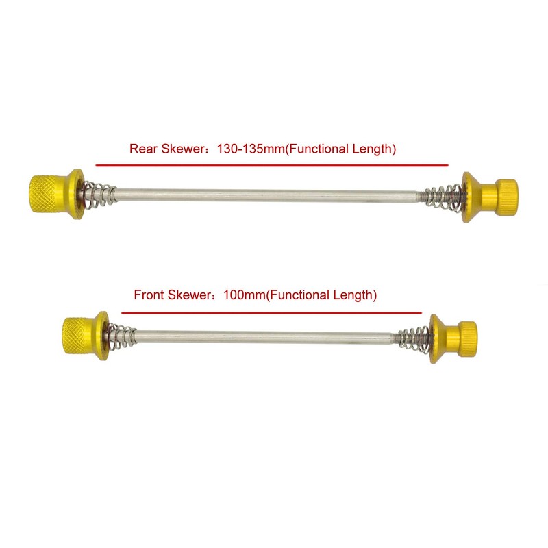 PLATT Bicycle Quick Release Front and Rear Wheel Quick Release