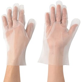 Polyethylene Gloves Medium 100 Piece
