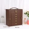 Kendal Extra Large Jewelry Box Jewelry Case PU Leather 6
