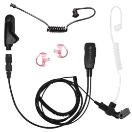 Sheepdog Alpha Quick Disconnect Police Mic, Compatible with Harris XL150P XL185 XL200P XG100P Extreme 400P Radios