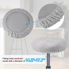 PATIKIL Stool Covers Round, 2 Pcs Elastic Bar Stool Covers