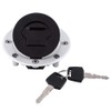 Yctze Gas Tank Cap, Aluminium Fuel Cap with 2 Keys