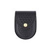 Safariland 290 Double Handcuff Pouch, Basketweave Black, Brass Snap