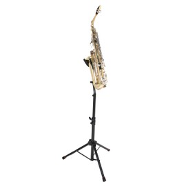 Gator Frameworks Tall Tripod Style Stand for Alto or Tenor Saxophones; (GFW-BNO-SAXTALL)