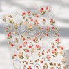 Flower Nail Stickers Aurora Nail Decals 3D Self Adhesive Nail